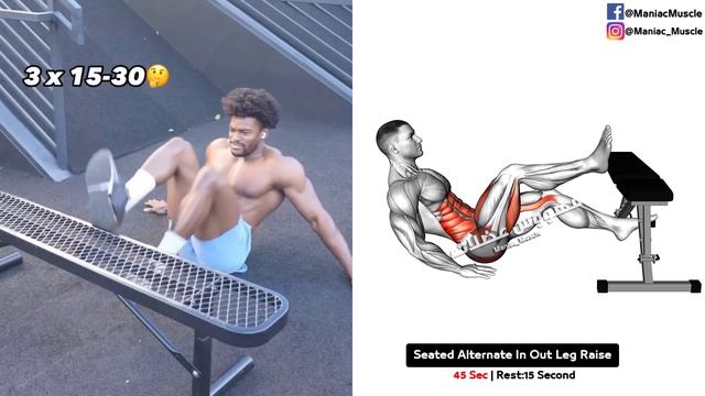 8 The Best Exercises for Lower abs workout смотреть онлайн