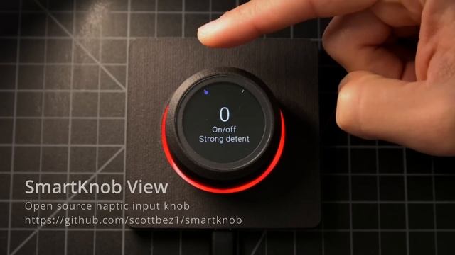 DIY haptic input knob: BLDC motor + round LCD смотреть онлайн