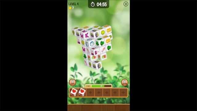 Cube Match Triple - 3D Puzzle (Gameplay Android) смотреть онлайн