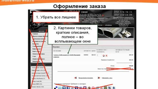 Иван Скородумов - Аудит интернет-магазина тюнинга смотреть онлайн