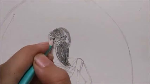 How to sketch Girl in Garden Step By Step for beginners | Sketching Series | How To смотреть онлайн