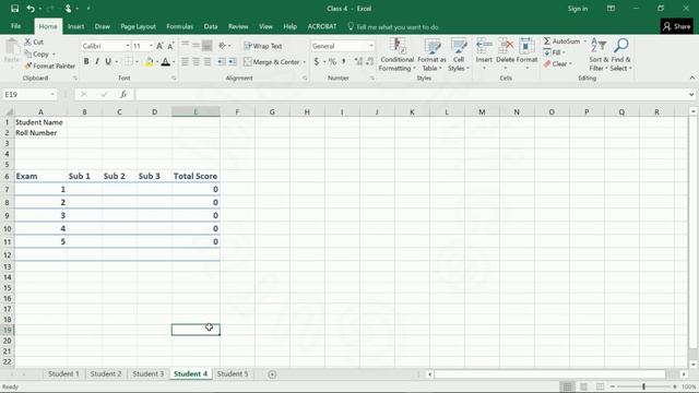 GROUPING SHEETS (Excel 2016 - Tutorial #26) смотреть онлайн