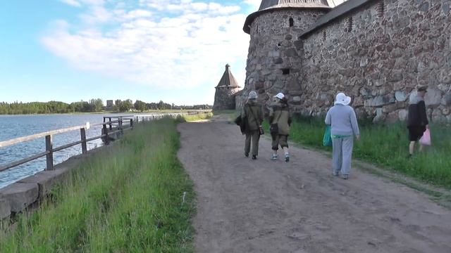 Палаточный лагерь и окрестности Соловки смотреть онлайн
