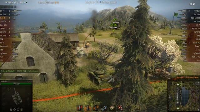 WOT: Ласвилль - T-34-2 - 5 фрагов - смотреть онлайн
