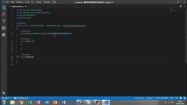 Virtual Buttons Tutorial: Unity + Vuforia смотреть онлайн