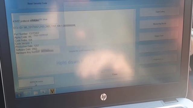 Opel Tigra B read Car Pass.(security code) Carprog vs Opcom. смотреть онлайн