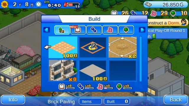 [Gameplay] Kairosoft Home Run High Part #7 | Get A Dorm смотреть онлайн