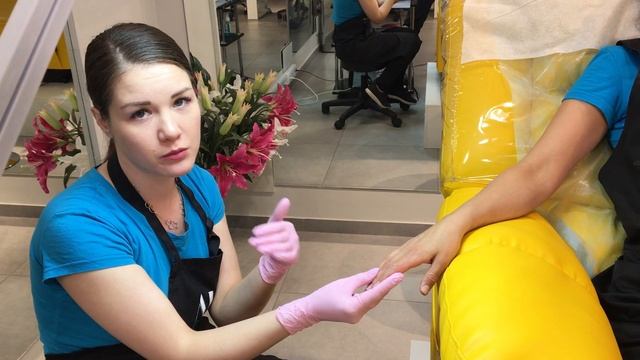 Маникюр на реклайнере. Часть 1