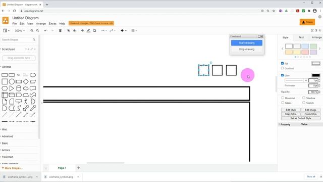 How to create a Wireframe design in Draw.IO смотреть онлайн