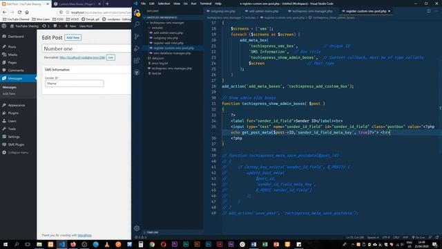Add Metaboxes & Custom Columns to WordPress Custom Post Type to handle SMS responses смотреть онлайн
