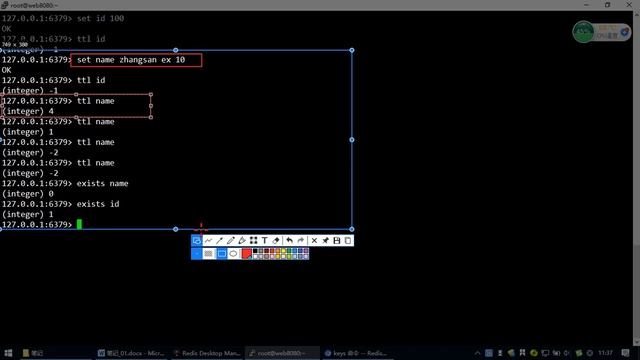 Redis 1- 8 字符串操作之set和get смотреть онлайн