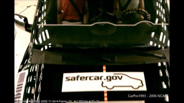 2004-2007 Nissan Armada / Infiniti QX56 NHTSA Frontal Impact