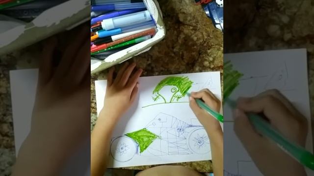 Гоночная машина, Рисуем с Лёвой смотреть онлайн