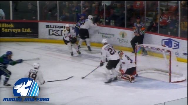 2nd Period Highlights Brought to you by MJ Ford Moose Jaw (0) - смотреть онлайн
