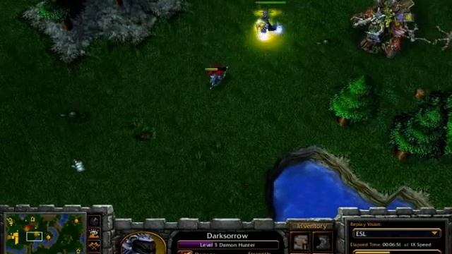 Moon vs Check - Part 3 - Warcraft 3 English Commentry смотреть онлайн