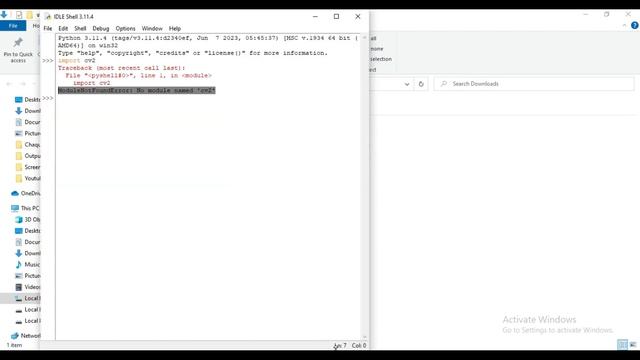 How To Install OpenCV In Python 3.11 (Windows 10) | Latest Version 2023 смотреть онлайн