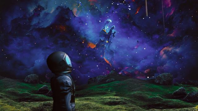 Deep Sleep Music + Thunderstorm & Rain Sounds ◈ DreamWalker ◈ Cosmic / Space / Ethereal Ambience смотреть онлайн