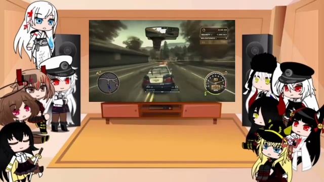 AZUR LANE REACT TO NFS WANTED RYAN COPPER ESCAPE смотреть онлайн