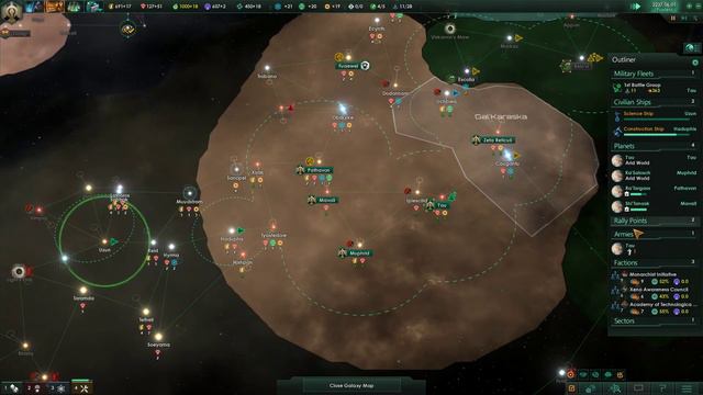 Let's Play as the T'au Empire - Stellaris (Utopia) - 004 смотреть онлайн