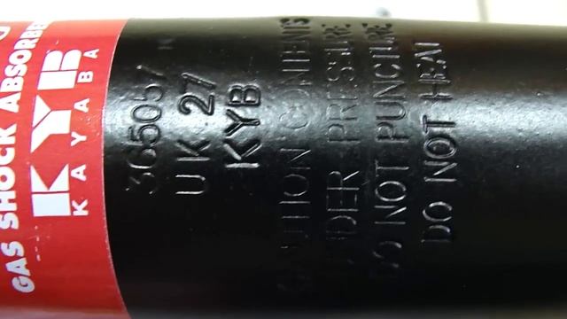 Как выглядят настоящие передние стойки KYB на ВАЗ 2108 - 2115 смотреть онлайн