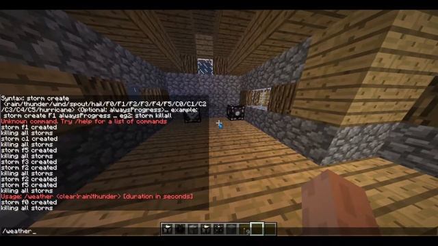 Minecraft but with the Tornado Mod(Mod showcase) смотреть онлайн