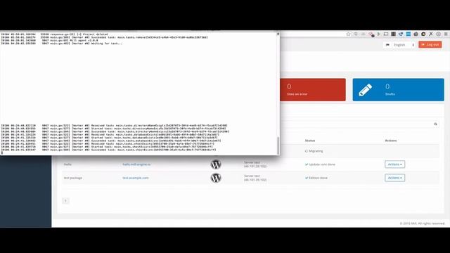 How to Migrate a WordPress or Drupal website with a click with Mill смотреть онлайн