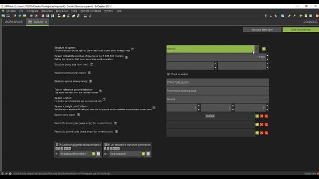 MCreator #19 | Как добавить СТРУКТУРУ в Mcreator | свой данж в майнкрафт 1.16 мод Forge