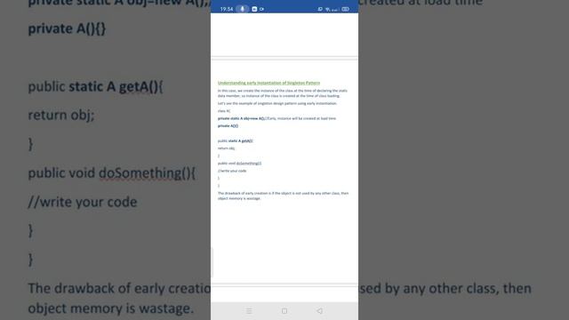 Singleton Design Pattern in Java смотреть онлайн