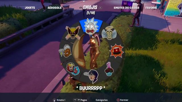 Emote Battle as Full Gold Peely (Party Royale) смотреть онлайн