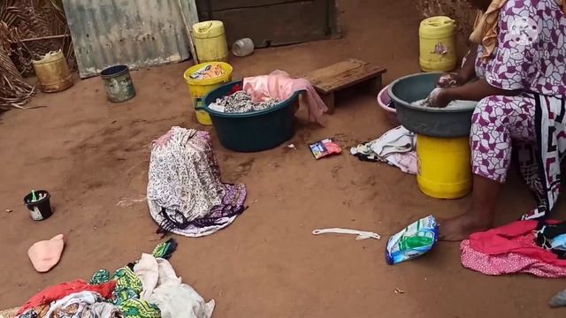 village lifestyle|| massive laundry day plus what's in the village backyard. смотреть онлайн