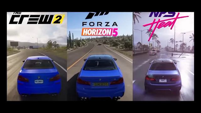 Forza Horizon 5 vs NFS Heat vs The Crew 2 (2022)Youtube Channel : Games World Zone смотреть онлайн