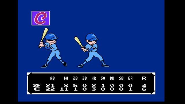 Bad News Baseball - полный сезон (all season) на NES. Игра 3. SF - C. смотреть онлайн