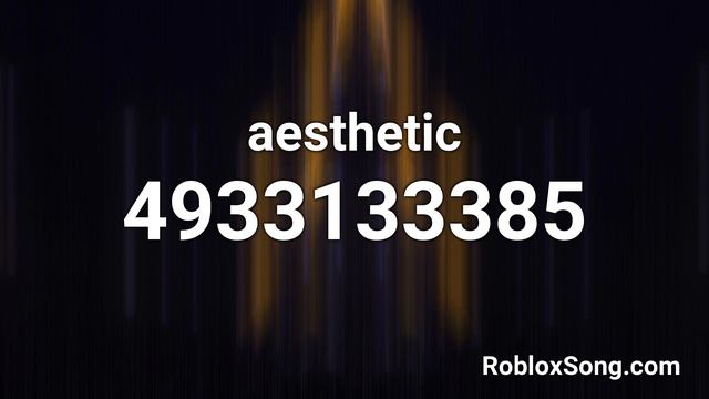 Aesthetic Roblox ID - Roblox Music Code