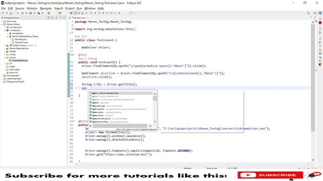 #6 How to Write Test Cases in TestNG Framework with Assertions | Selenium Framework with JAVA |SDET смотреть онлайн