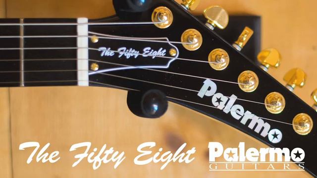 Palermo The Fifty Eight 58 Korina Offset Guitar with Explorer Case смотреть онлайн