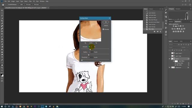 How to Turn Photos into Cartoon Effect in Photoshop CC | Photoshop Tutorial | SL ReDeYe смотреть онлайн