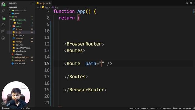 ?Setting Up Routing React JS | Blogging Application using React JS смотреть онлайн