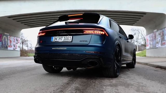 Zobacz jak przyspiesza 1001-konne Audi RSQ8 by MTM: смотреть онлайн