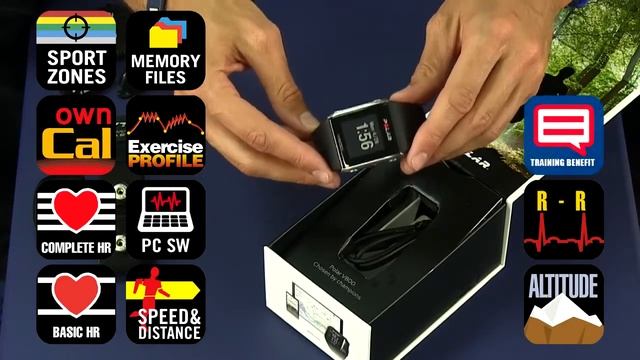Пульсометр Polar V800 HR black (с датчиком H7) - РАСПРОДАЖА смотреть онлайн