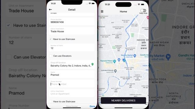 Delivery App- Retail store Delivery | Online Market Delivery | Furniture Delivery | Moving Help App смотреть онлайн