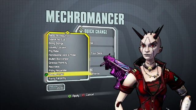 Borderlands 2 All Mechromancer DLC Heads and Skins (Supremacy, Madness and Domination) смотреть онлайн