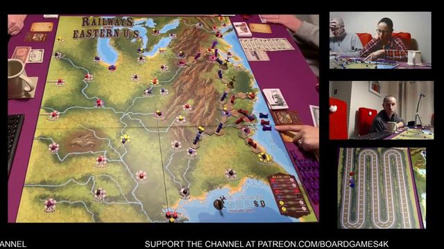 Railways of the World Board Game - 3 Player Live Playthrough смотреть онлайн