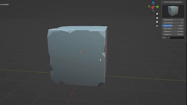 New Amazing Blender Addon - Cracks And Damage Maker Addon For Blender 2023 смотреть онлайн