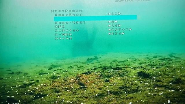 Настройка камеры 5Мп . в точке лова.Глубина 3.5м .07.12.20 смотреть онлайн