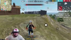 АЗАММ РАЗНОСИТ РЕЙТИНГ/АЗАММ СДЕЛАЛ 100000 УРОНА?/FREE FIRE azamm