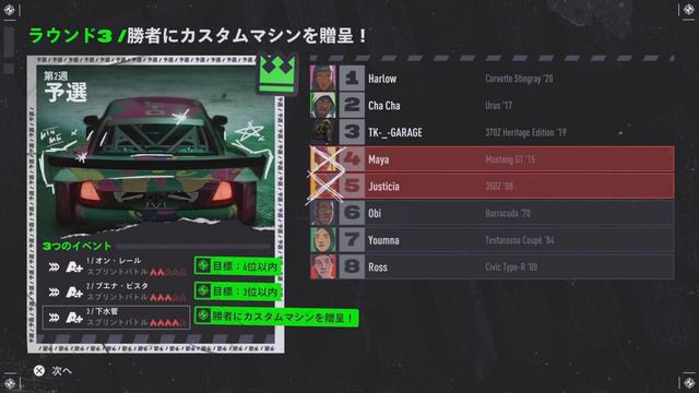 [NFS UNBOUND](目次付)2週目予選通過！Heatから始めた新米です。運転は下手です w😁声だし😁[ニード フォー スピード アンバウンド] смотреть онлайн