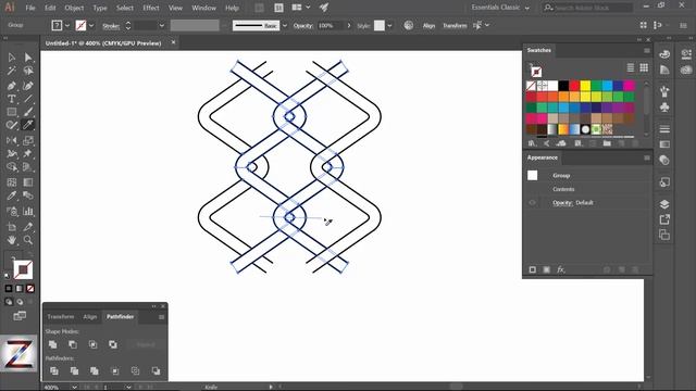 how to create seamless patterns in illustrator | seamless fence pattern tutorial смотреть онлайн