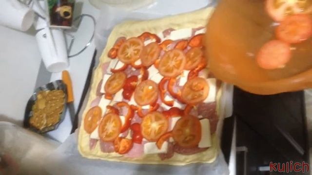 САМАЯ ВКУСНАЯ ОГРОМНАЯ ПИЦЦА смотреть онлайн