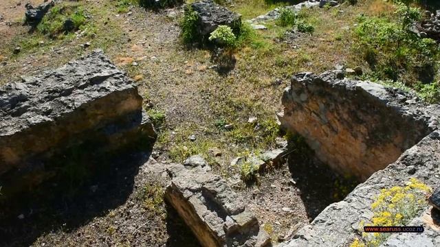 Окрестности Ай-Тодорского Маяка. Крепость Харакс, коллекция якорей. Гаспра Крым. смотреть онлайн