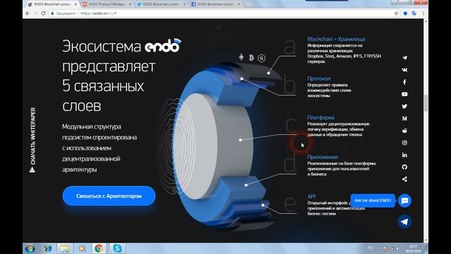 ENDO - протокол для верификации данных смотреть онлайн